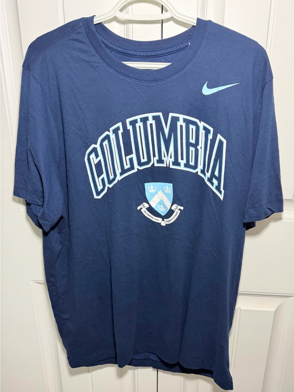 Nike Navy Blue Columbia Graphic Short-Sleeve Tee